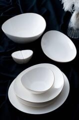 BRINIA GOLD 6 KİŞİLİK 29 PARÇA YEMEK TAKIMI