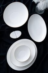 BRINIA GOLD 6 KİŞİLİK 29 PARÇA YEMEK TAKIMI