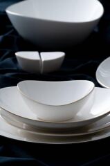 BRINIA GOLD 6 KİŞİLİK 29 PARÇA YEMEK TAKIMI