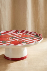NUANCES AYAKLI PASTA SUNUM TABAK 27CM