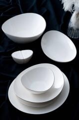 BRINIA SİLVER 6 KİŞİLİK 29 PARÇA YEMEK TAKIMI