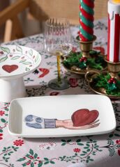 LUV DİKDÖRTGEN SERVİS TABAK 33x21CM