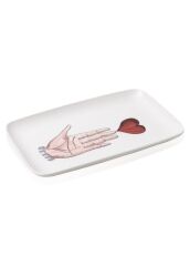 LUV DİKDÖRTGEN SERVİS TABAK 33X21CM