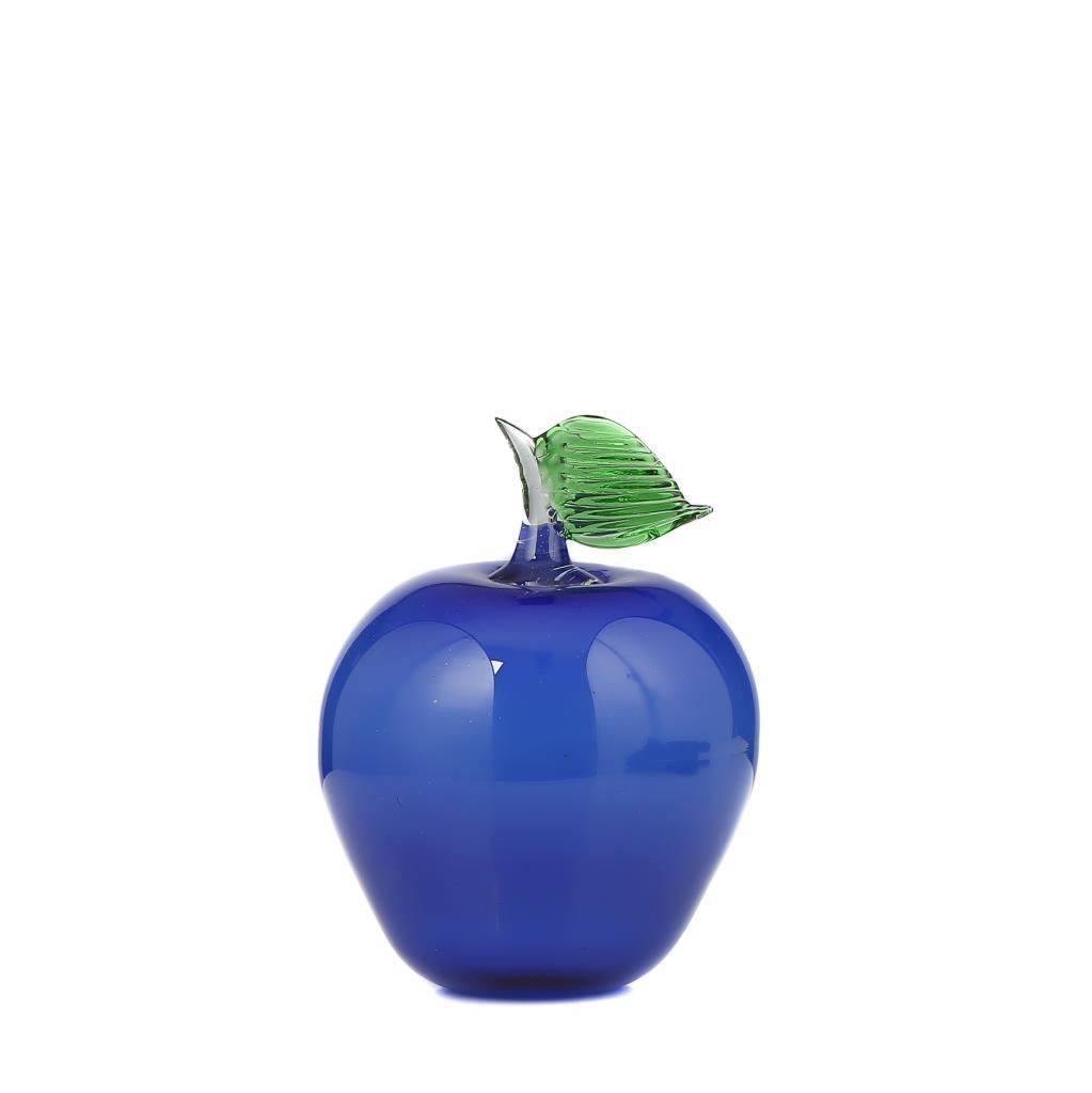 MURANO LACİVERT ELMA DEKOR