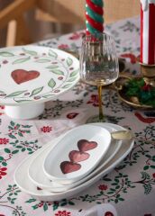 LUV 4'LÜ OVAL SERVİS TABAK 21CM