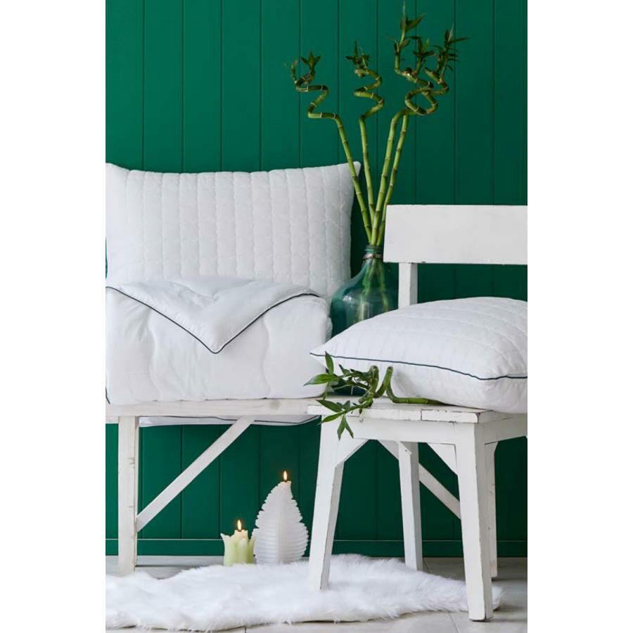 BAMBU YORGAN ÇİFT KİŞİLİK 2 ADET BAMBU YASTIK HEDİ
