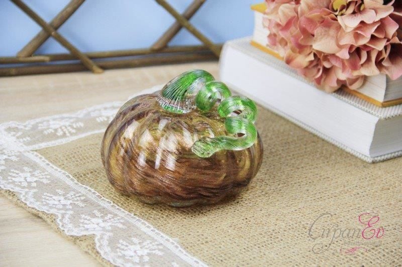KAHVERENGİ DEKORATİF BALKABAĞI 12CM