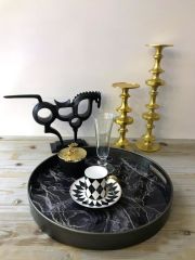 DÖKÜM KÜÇÜK ESKİTME GOLD MUMLUK