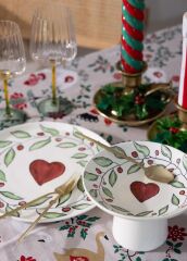 LUV AYAKLI SERVİS TABAK 20CM