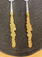 ALTIN TÜY 2 PARÇA SALATA SERVİS SETİ