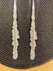 GÜMÜŞ TÜY 2 PARÇA SALATA SERVİS SETİ