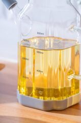 LUME GRİ CAM YAĞDANLIK 800ML