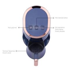 865-02 OTANTİK KAHVE MAKİNESİ AZURA