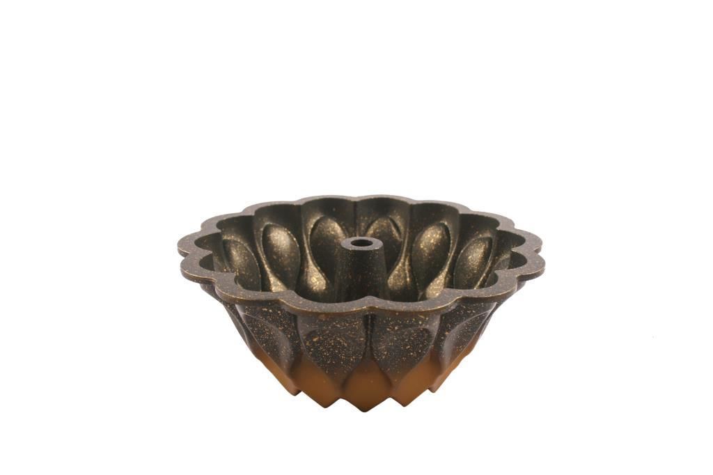 GOLD SİYAH YILDIZ DÖKÜM KEK KALIBI 26CM