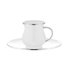 OTTOMAN PLATİN TEK KİŞİLİK TÜRK KAHVESİ FİNCANI