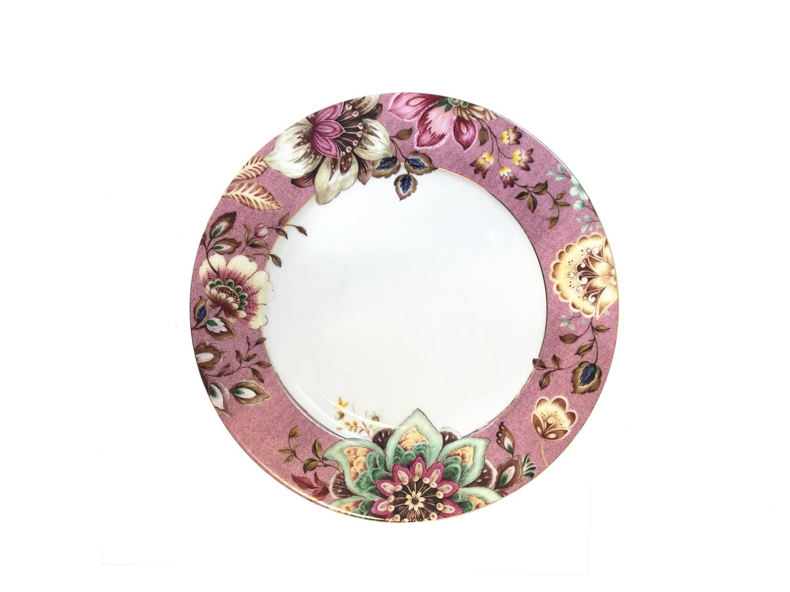 PEONY PİNK 6'LI SERVİS TABAK 27CM