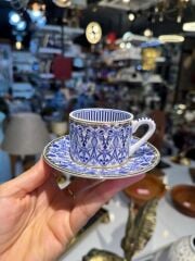 6 RENK DESENLİ 6 KİŞİLİK TÜRK KAHVESİ FİNCANI