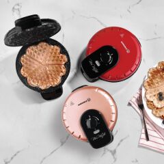 319-05 MIA WAFFLE MAKİNESİ SİYAH