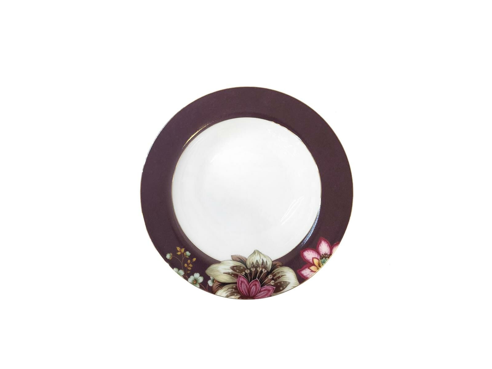 PEONY PİNK 6'LI ÇUKUR TABAK 22CM