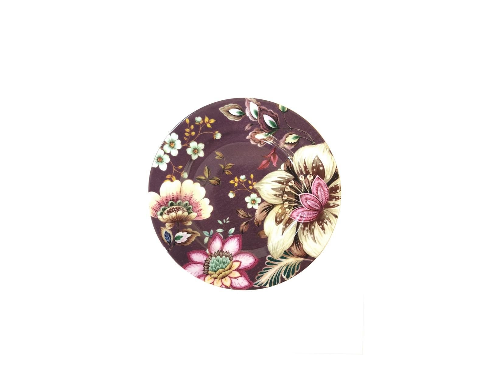 PEONY PİNK 6'LI PASTA TABAK 20CM