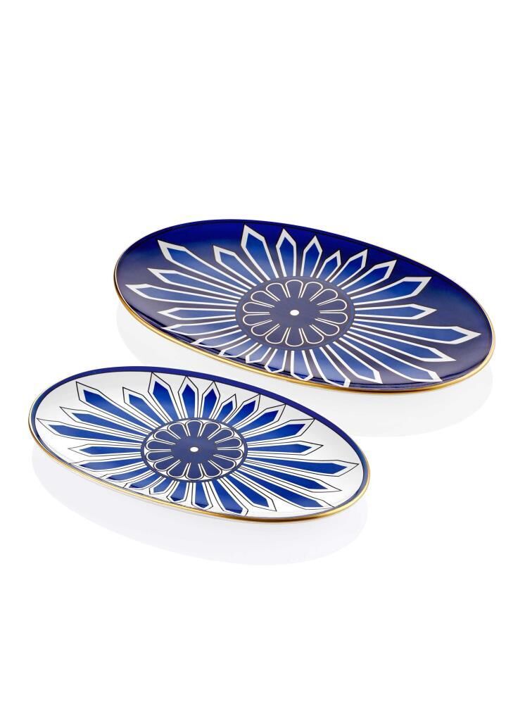 ESCALA 2'Lİ OVAL SERVİS TABAK 29CM