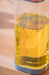 LUME GRİ CAM YAĞDANLIK 750ML