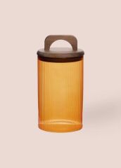 AKASYA AMBER KULPLU CAM KAVANOZ 1000ML