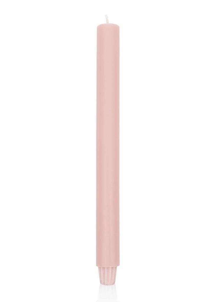 EL YAPIMI İTALYAN ŞAMDAN MUMU PEMBE 30CM
