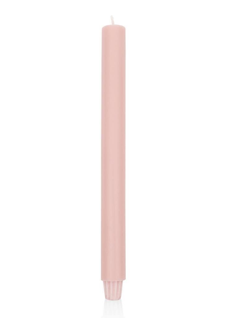 EL YAPIMI İTALYAN ŞAMDAN MUMU PEMBE 30CM