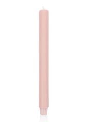 EL YAPIMI İTALYAN ŞAMDAN MUMU PEMBE 30CM