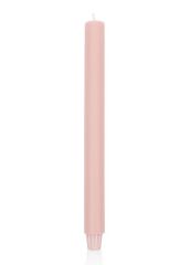 EL YAPIMI İTALYAN ŞAMDAN MUMU PEMBE 30CM