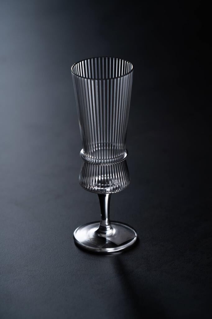 AYAKLI CAM TEK KİŞİLİK KAHVE YANI KADEH