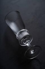 AYAKLI CAM TEK KİŞİLİK KAHVE YANI KADEH