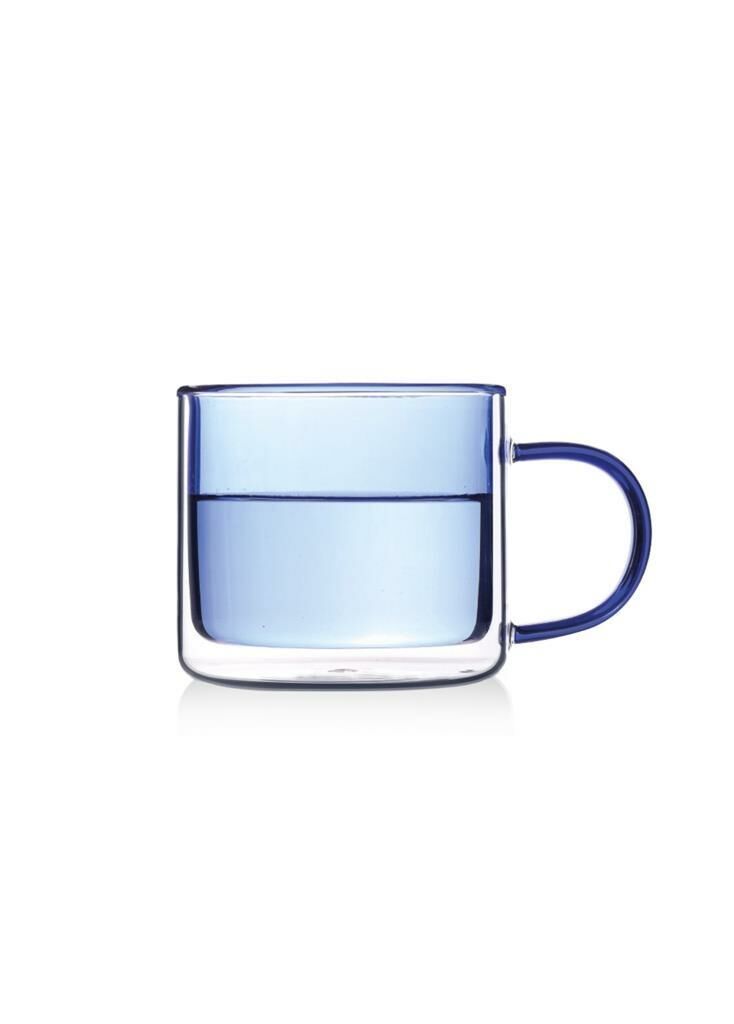 GRİ ÇİFT CİDARLI KUPA 250ML
