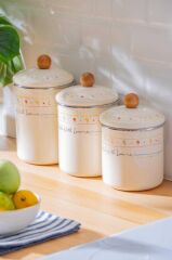 MADE WITH LOVE EMAYE 3'LÜ BAHARAT/KAVANOZ SETİ