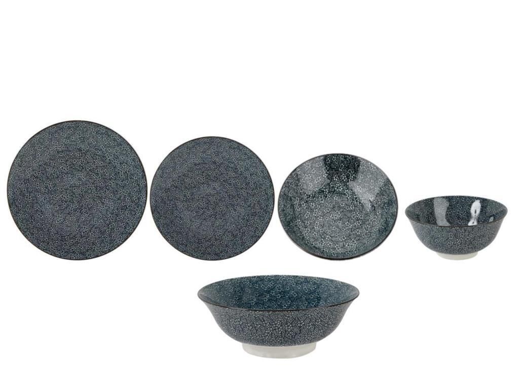 OLD FASHION PETROL 6 KİŞİLİK 25 PARÇA YEMEK TAKIMI