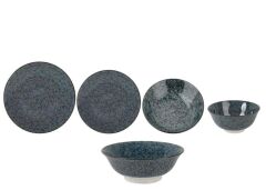 OLD FASHION PETROL 6 KİŞİLİK 25 PARÇA YEMEK TAKIMI