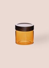 AKASYA AMBER YUVARLAK CAM KAVANOZ 500ML