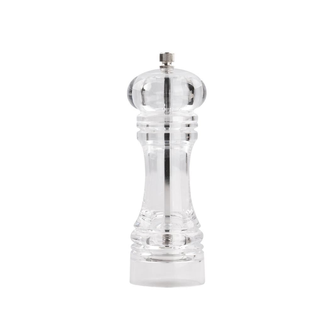 ŞEFFAF AKRİLİK BAHARAT DEĞİRMEN 18CM