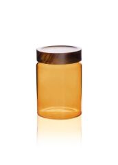 AKASYA AMBER YUVARLAK CAM KAVANOZ 850ML