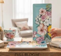 FULL BLOOM 2'Lİ DİKDÖRTGEN SUNUM TABAK 26,5CM