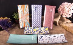 ETNİK DESEN BÜYÜK KAYIK TABAK 26,5cm Desen D