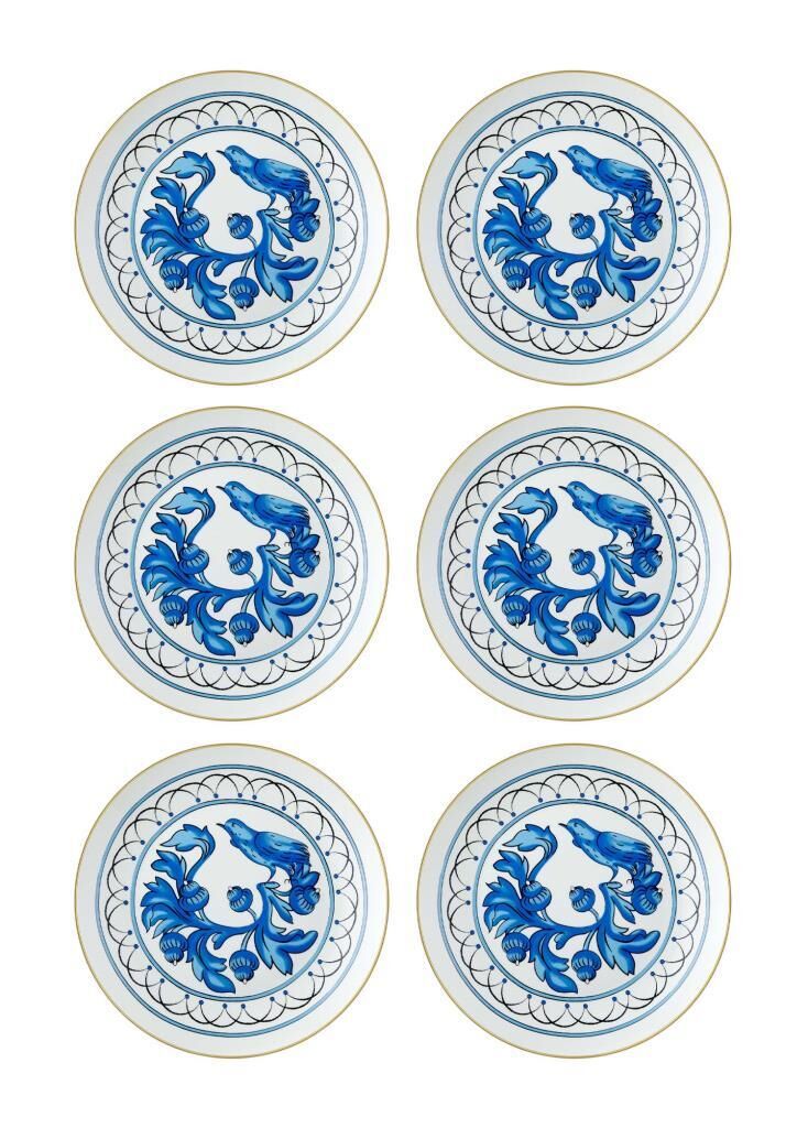 AZUL 6'LI PASTA TABAK