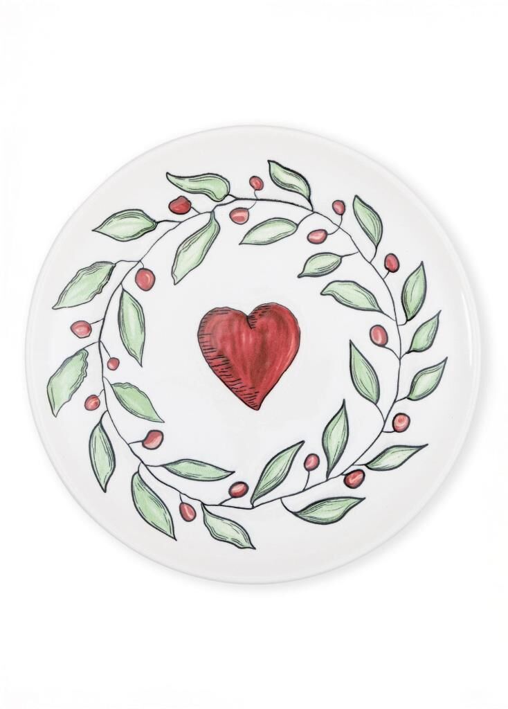 LUV 6'LI SERVİS TABAK SETİ 26CM