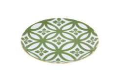 MOROCCO YEŞİL DÜZ TABAK TABAK 17CM