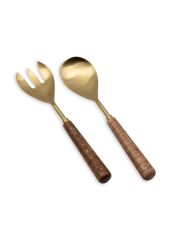 WOOD 2'Lİ SALATA SERVİS TAKIMI