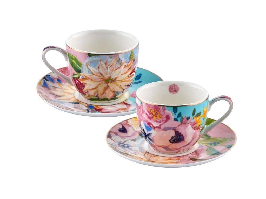 FULL BLOOM 2 KİŞİLİK TÜRK KAHVESİ FİNCANI