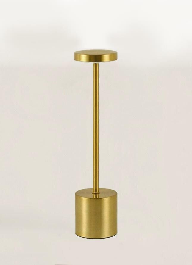 GOLD ÇUBUK MODEL LEDLİ MASA LAMBASI 33CM