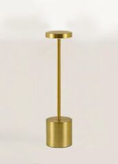 GOLD ÇUBUK MODEL LEDLİ MASA LAMBASI 33CM