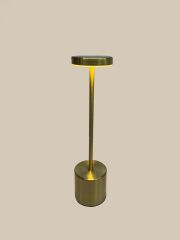 GOLD ÇUBUK MODEL LEDLİ MASA LAMBASI 33CM